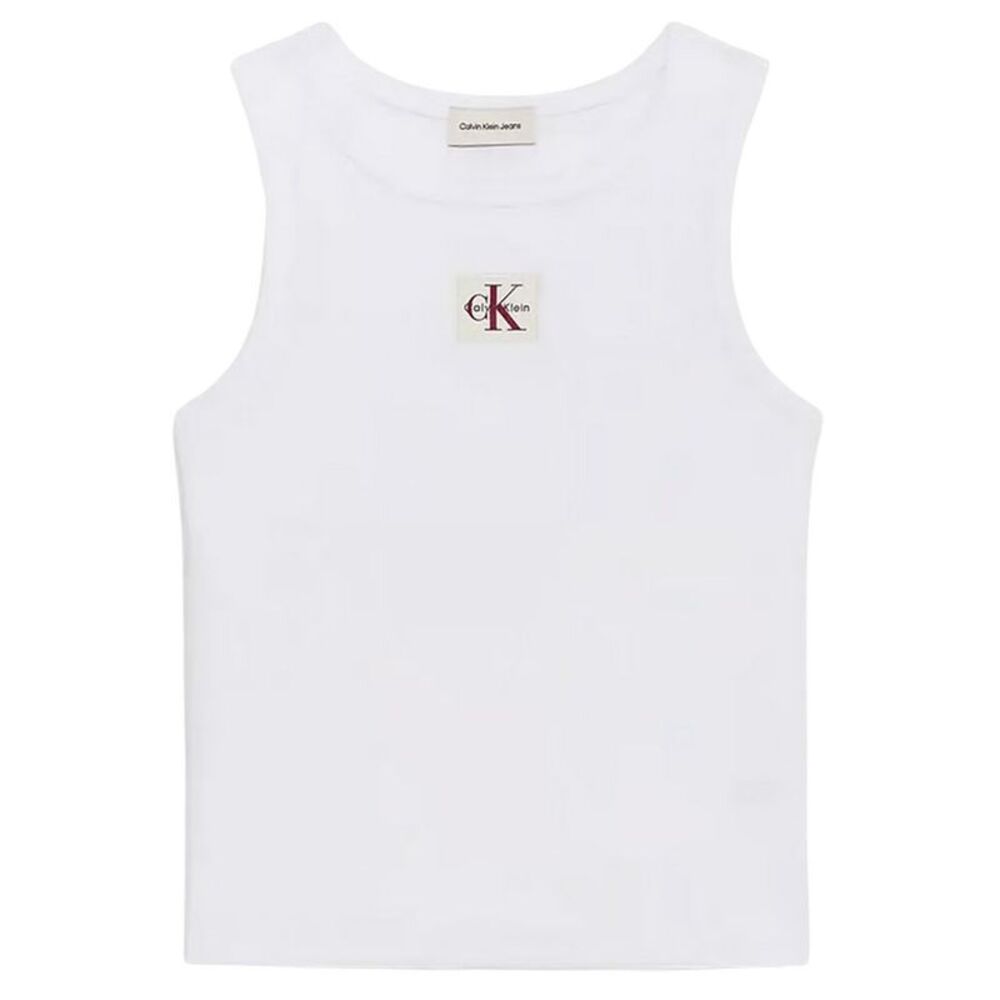 Calvin Klein Womens/Ladies Plain Tank Top / Bright White